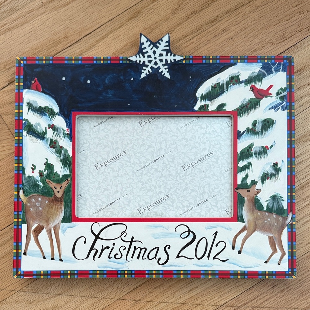 Annual Christmas 2012 Photo Frame from Exposures